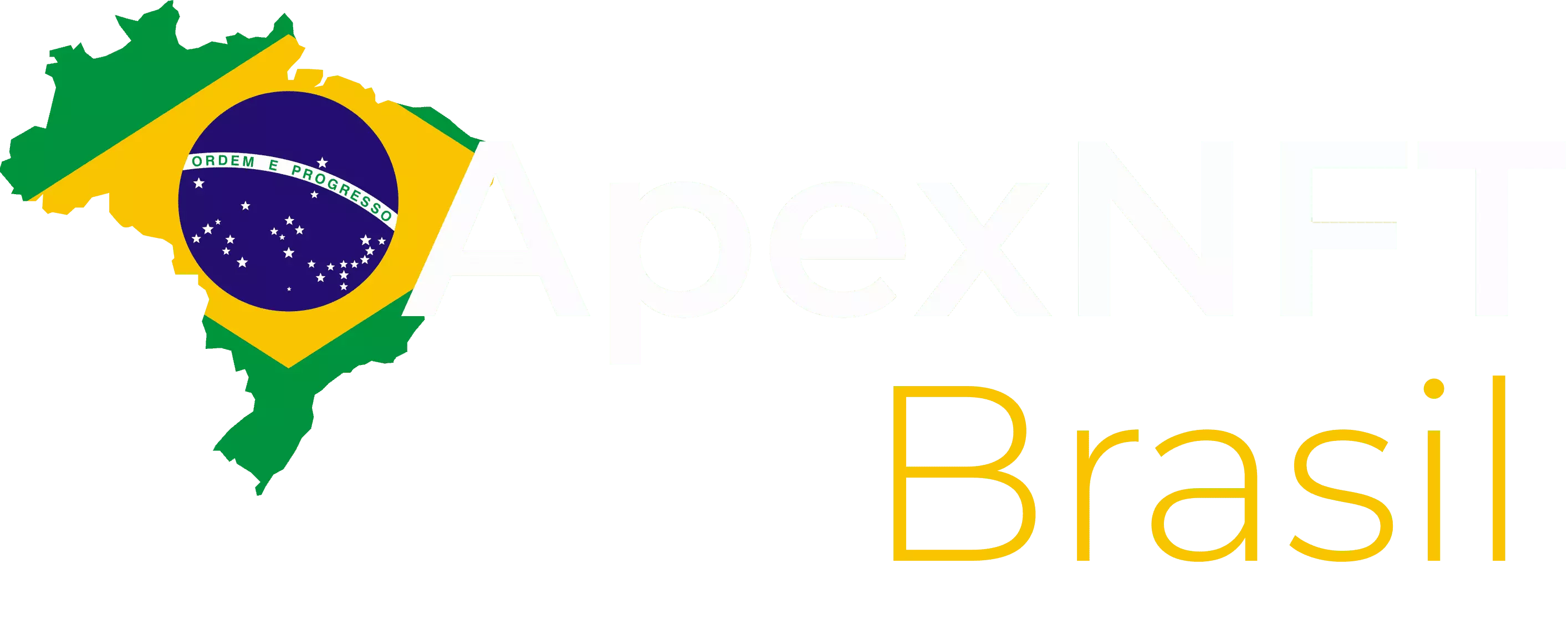 Apex NFT Brasil logo with a Brazil flag